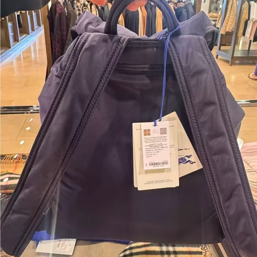 NWT Burberry nylon backpack unisex - Picture 2 of 3